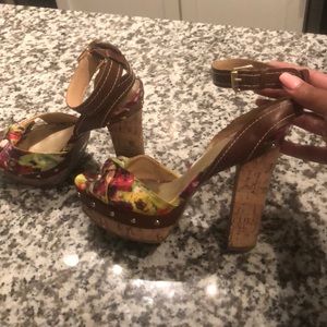 Colorful block platform